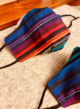 Mask | Bat Wing | Vibrant Stripes | Pair