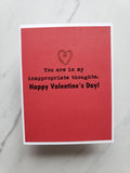 Card | Valentine | Inappropriate Thoughts