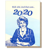 Card | That WAS 20/20