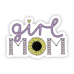 Sticker | Girl Mom Sunflower