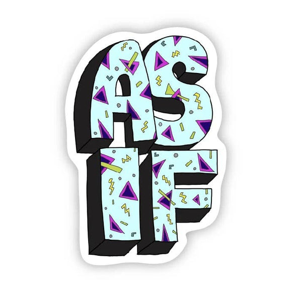 Sticker | As if 90s