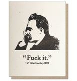 Card | Nietzche F*ck It