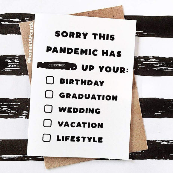 Card | Sorry This Pandemic