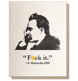 Card | Nietzche F*ck It
