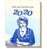 Card | That WAS 20/20