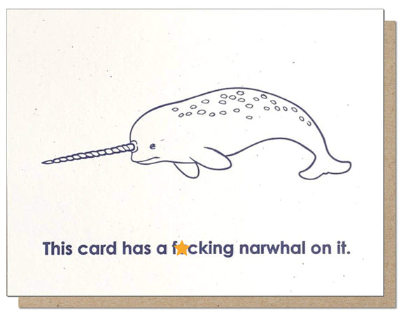 Card | Narwhal On It