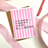 Card | Valentine | Tiger King Carole Baskin