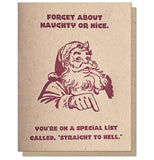 Card | Straight to H*ll