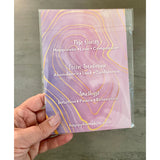 Card | Crystals | Amethyst, Rose Quartz & Green Aventurine