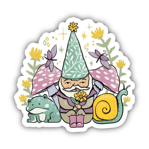 Sticker | Gnome and Frogs Fairytale