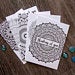Card | Mandala Art - Set of 5 w/Sentiment