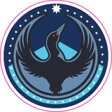 PRE-SALE | FUNDRAISER | Sticker | MN Loon 4-Pack