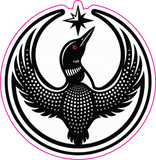 PRE-SALE | FUNDRAISER | Sticker | MN Loon 4-Pack