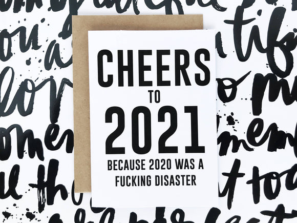 Card | Cheers to 2021