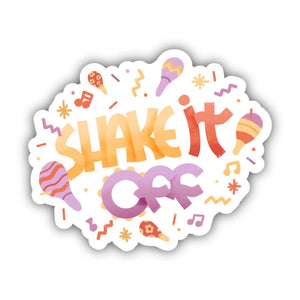 Sticker | Positivity | Shake it Off Maracas