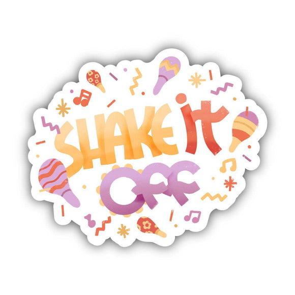 Sticker | Positivity | Shake it Off Maracas