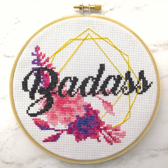 Cross Stitch Kit | Badass