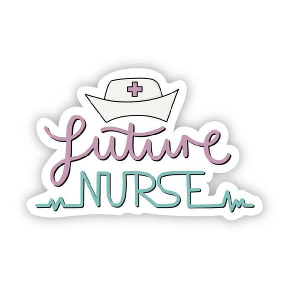 Sticker | Future Nurse Retro Cap