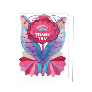 Card | Thank You | Zinnia Folk