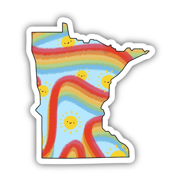 Sticker | Minnesota Rainbow Fun