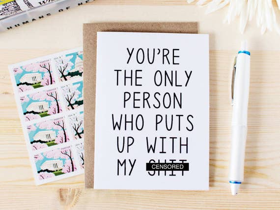 Card | You Are The Only Person