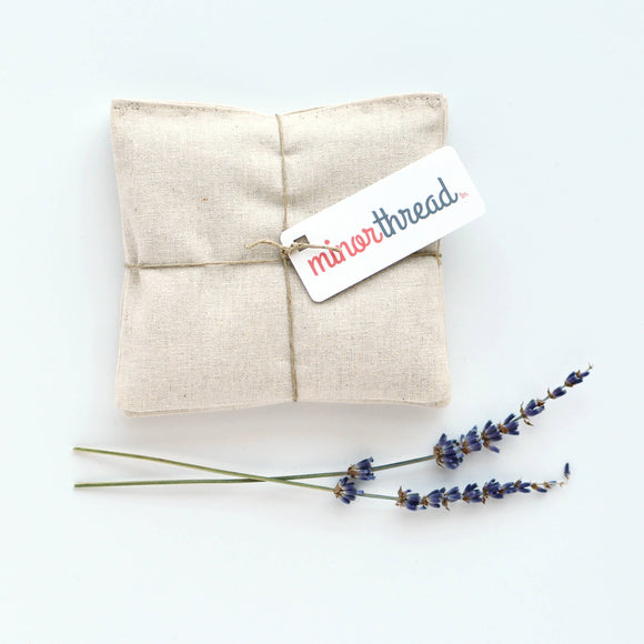 Sachets | Organic Lavender | Natural Linen | Set of 2