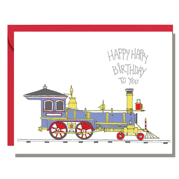 Card | Birthday | Train
