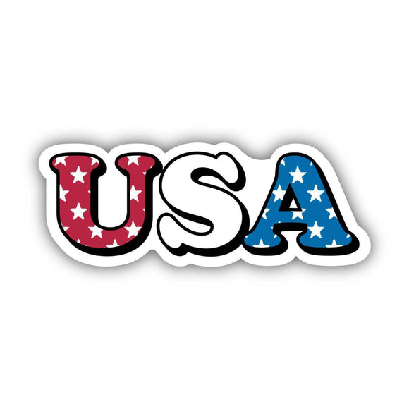 Sticker | USA Stars Design