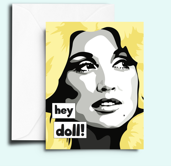 Card | Dolly Parton Hey Doll