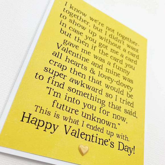 Card | Valentine | Future Unknown Dating