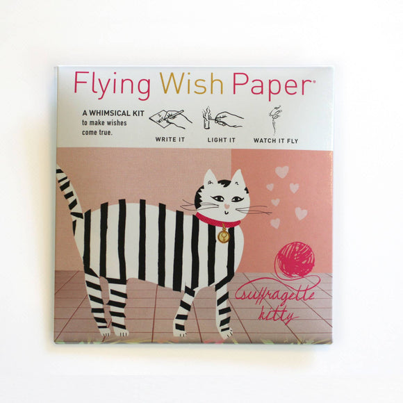 Wish Paper | Suffragette Kitty | Mini kit with 15 Wishes + accessories
