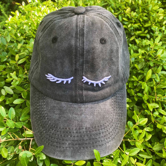 Hat | Pretty Eyelash Ball Cap