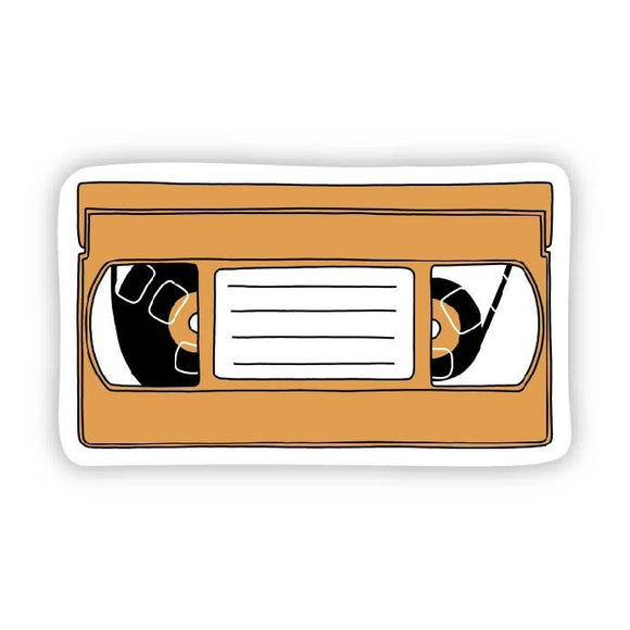Sticker | Orange VHS