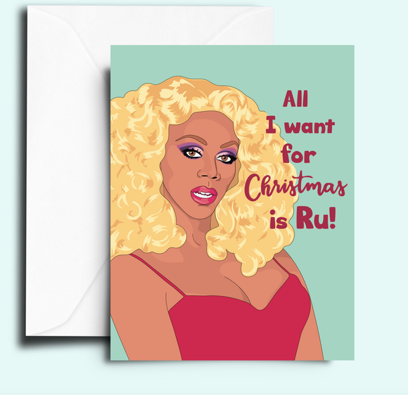 Card | Christmas | RuPaul