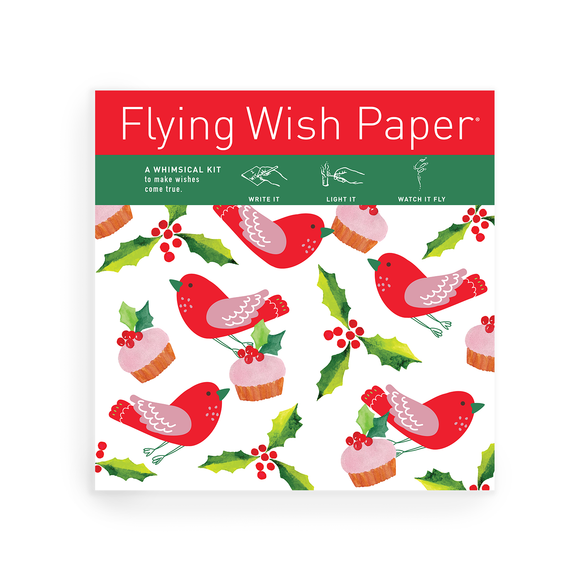 Wish Paper | Christmas Cakes | Large Kit with 50 Wishes + accessories