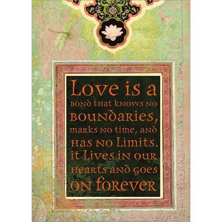 Card | Love Is a Bond