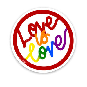 Sticker | Love is Love | Circle