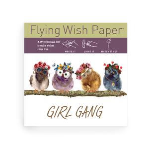Wish Paper | Girl Gang | Mini kit with 15 Wishes + accessories