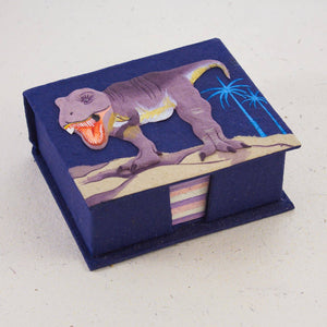 Note Box | Elephant Poo | T-Rex | Dark Blue