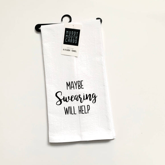 Towel | Maybe Swearing Will Help