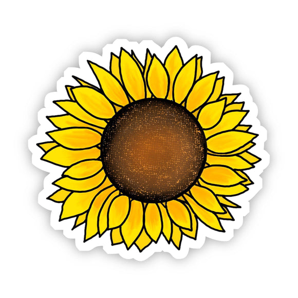 Sticker | Cute Sunflower Yellow