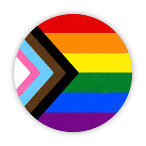 Sticker | Pride flag circle