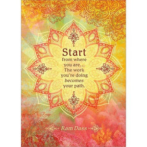 Card | Start From Where You Are
