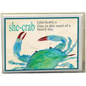 Boxed Note Cards | She-Crab Definition