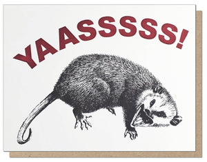 Card | Yas Possum