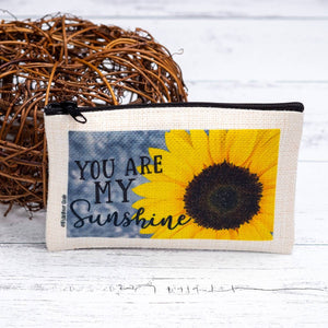 Zippered Pouch | You Are My Sunshine