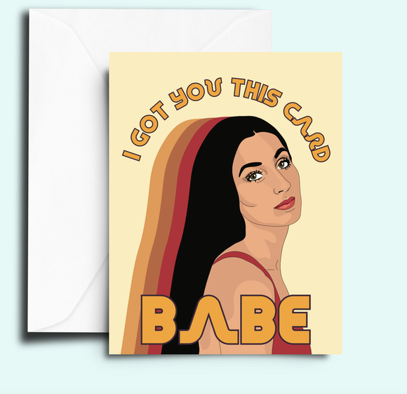 Card | Cher Babe