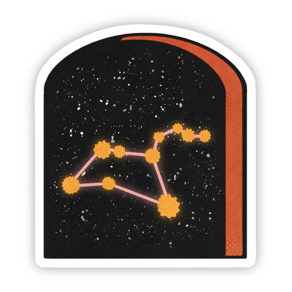 Sticker | Zodiac | Leo Constellation