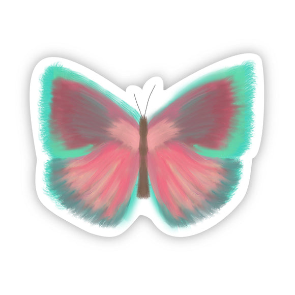 Sticker | Multicolor Butterfly Paint