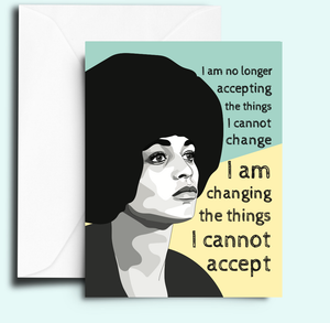Card | Angela Davis
